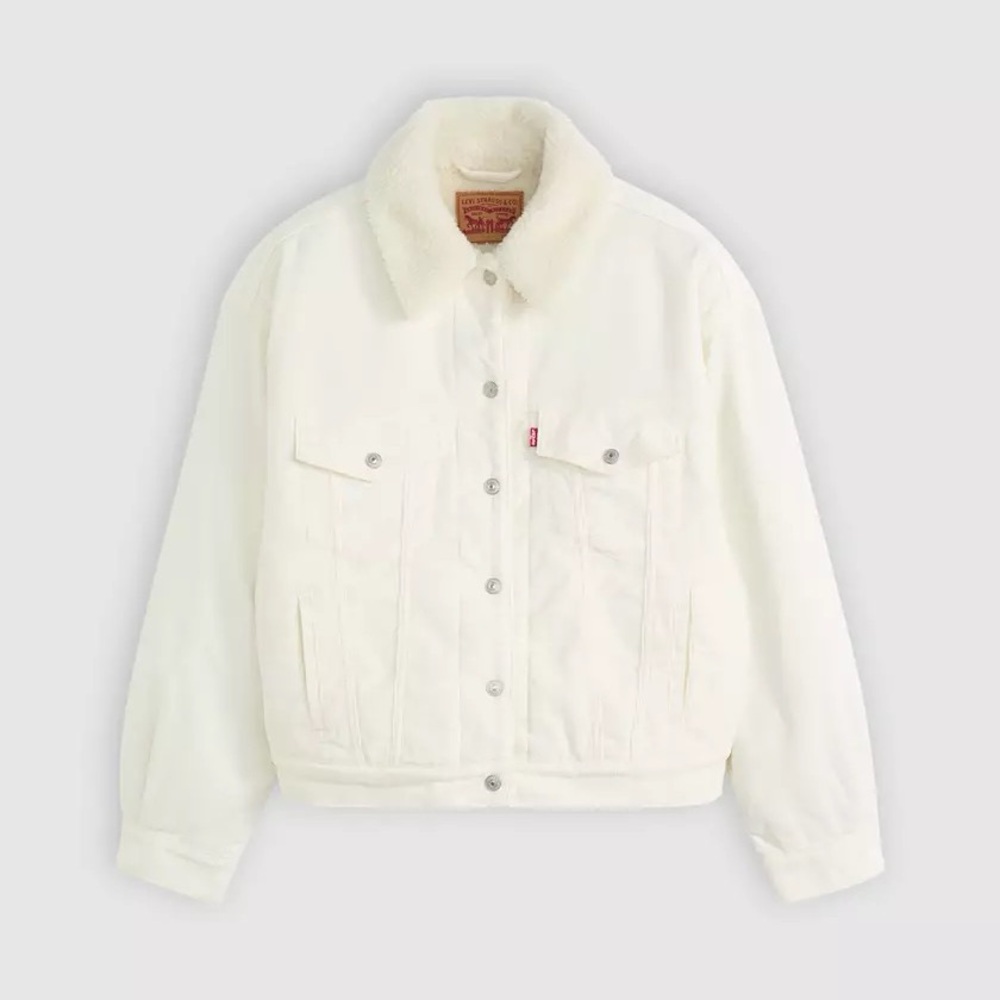 NWT Levi’s 90’s Sherpa Trucker Jacket - Picture 2 of 7